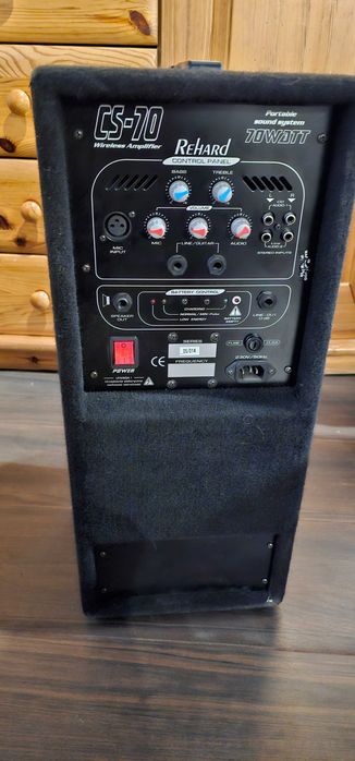 Kolumna Rehard CS‑70 – 70W, akumulator, dobra do ToneX / multiefektów