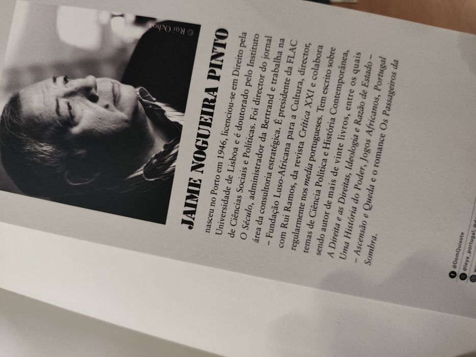 Livro Jaime Nogueira Pinto