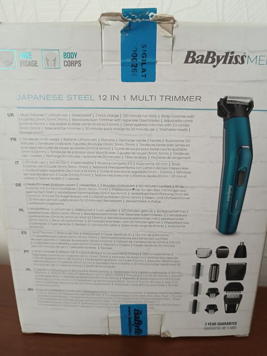 Триммер BaByliss MT890E как новый