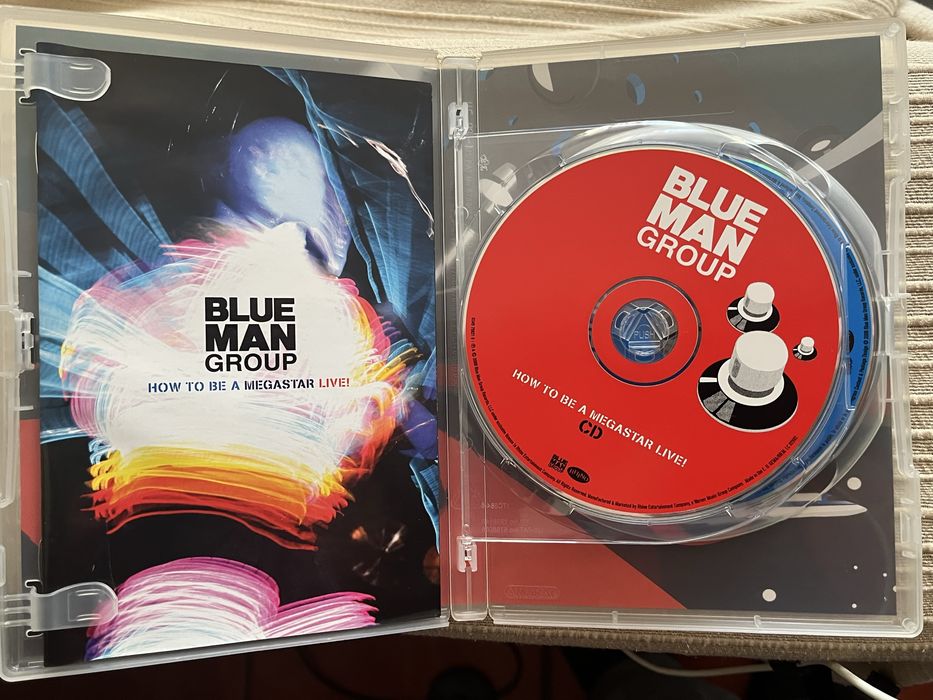 DVD duplo - Blue Man Group