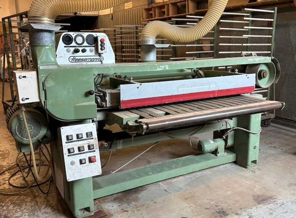 szlifierka szerokotaśmowa przelotowa Heesemann