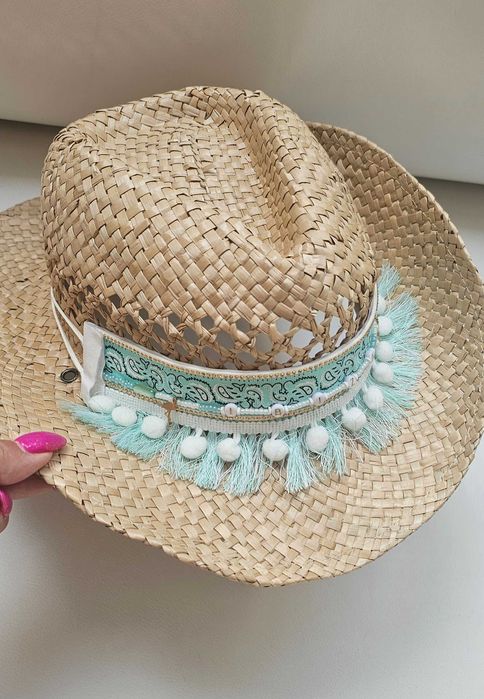 Patrizia Pepe  kapelusz włoski boho ibiza