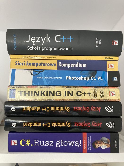 Nauka programowania C ++ C# Photoshop Pascal Sieci komputerowe