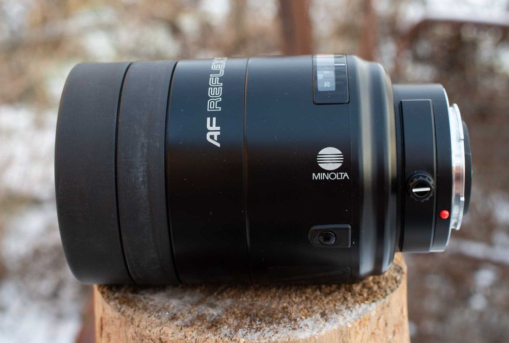 Об'єктив для дзеркальних (SLT) камер Sony Minolta AF Reflex 500 8