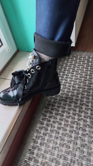 Spodnie nowe damskie grafitowe 95% bawełna rozciągliwe pas 42-60 cm