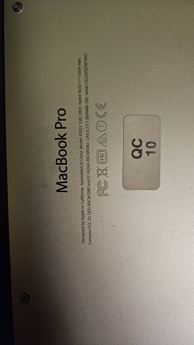 Macbook Pro a1502 (i5-5257u》16RAM》120SSD)