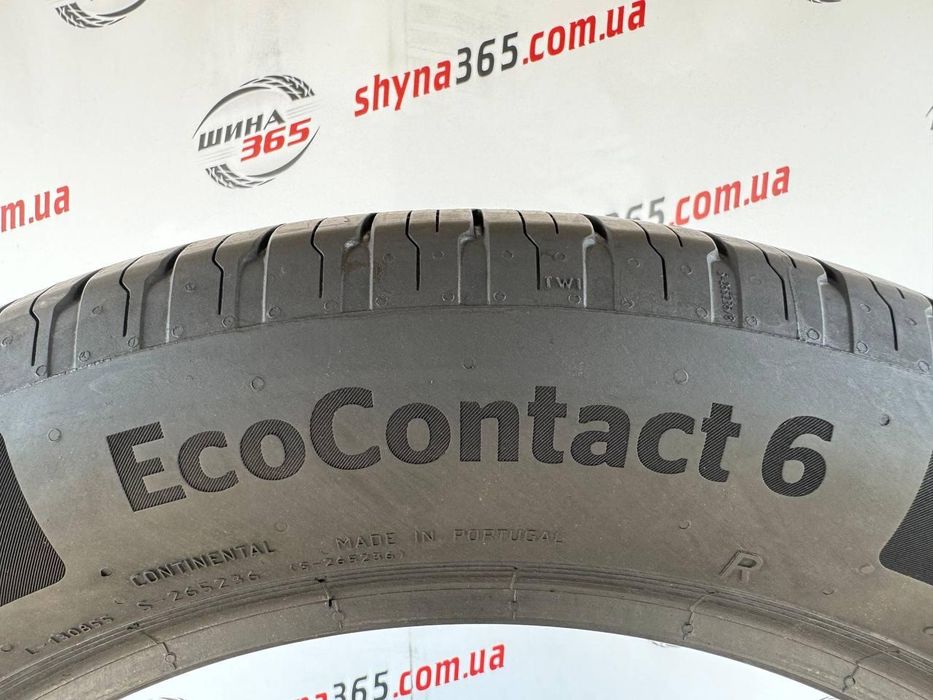 резина бу 195/60 r18 continental ecocontact 6 5mm