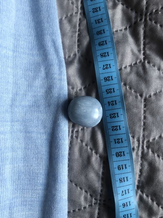 55. r.S/M Nowy niebieski wełniany sweter Paul Costelloe. Wełna