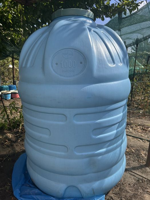 Бочка, Бак, ємність для води 1000 мл.