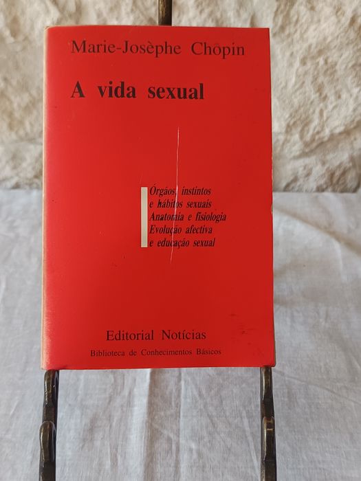 Livro raro, colleccao "A vida sexual-Marie -Josephe Chopin"1982