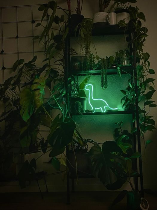 Ręcznie wykonany LED Neon Dinozaur - Polska Produkcja z Zasilaczem 25W