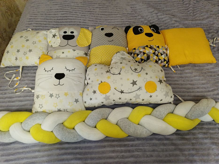 Комплект в краватку з косічкою