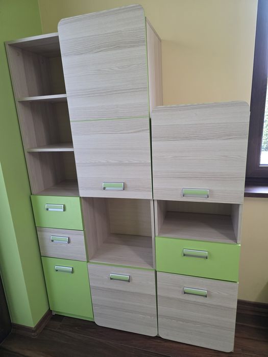 Meble dziecięce zielone