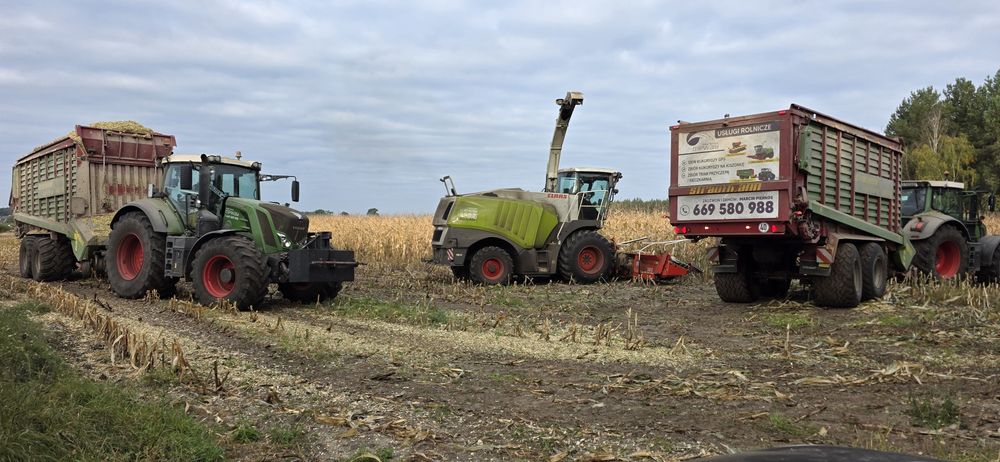 MPway - zbiór/koszenie kukurydzy (Claas + Fendt + Strautmann)