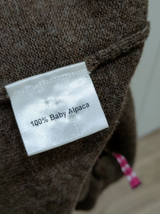 Mahogany джемпер жіночий 100% альпака (baby alpaca)