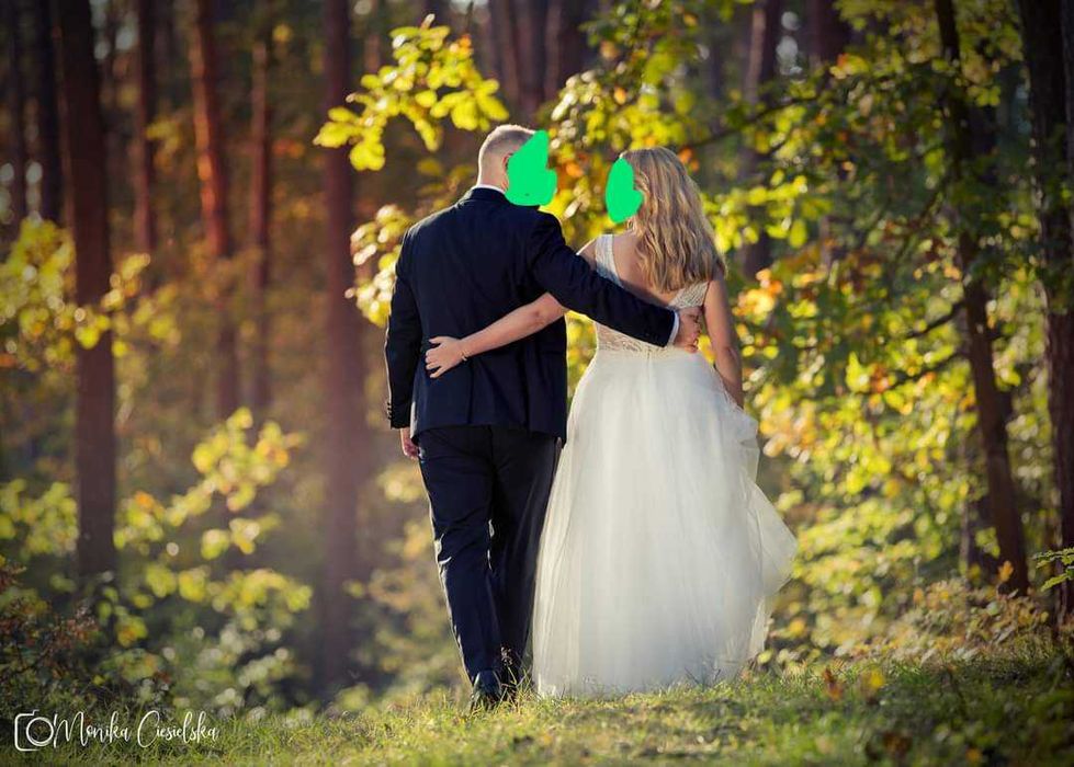 Suknia ślubna księżniczka