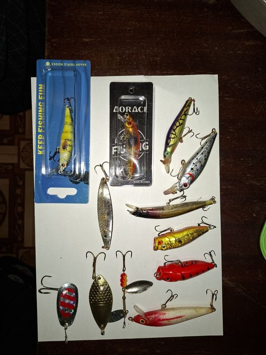 Приманка, хищьник, воблер, рыбалка одним лотом