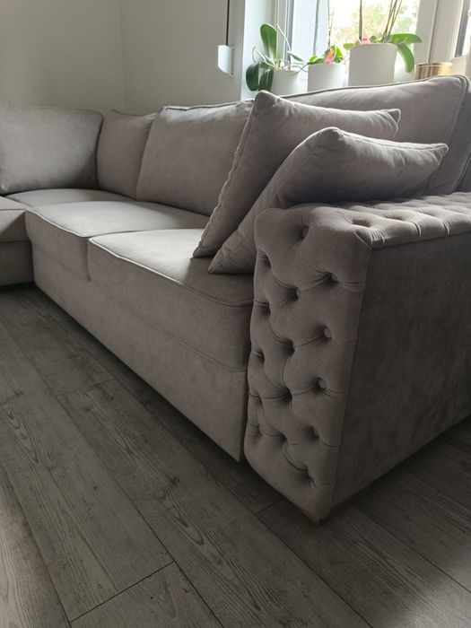 Narożnik styl Hampton chesterfild