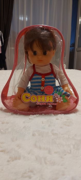 Лялька Соня 35 см. + рюкзак