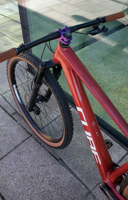 Ognista moc MTB Cube Reaction C:62, carbon, Rock Shox Revelation, Shimano SL, Sram Guide