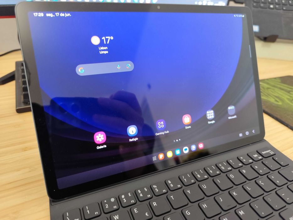 Samsung Galaxy Tab S9 Caneta + Capa Teclado 12Gbs de Ram e 256Gb
