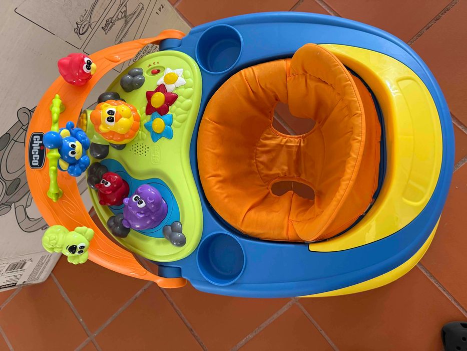 Andador Bebé Chicco Walky Talky (Como Novo + Caixa)