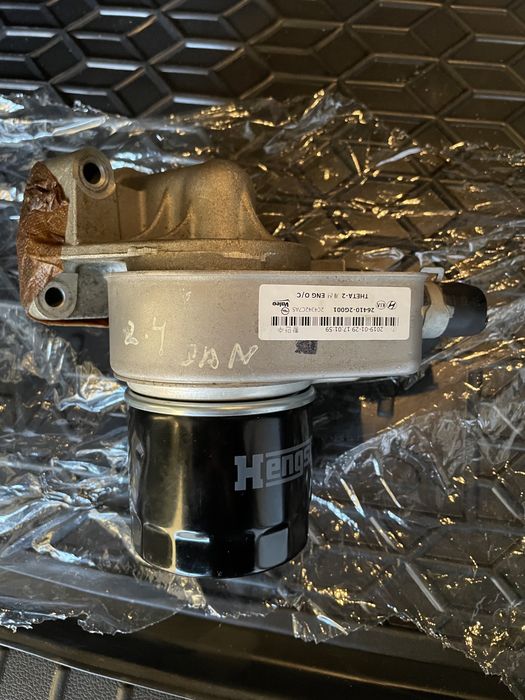 Hyundai, Kia, код запчастини 26410-2G001, теплообмінник масляний