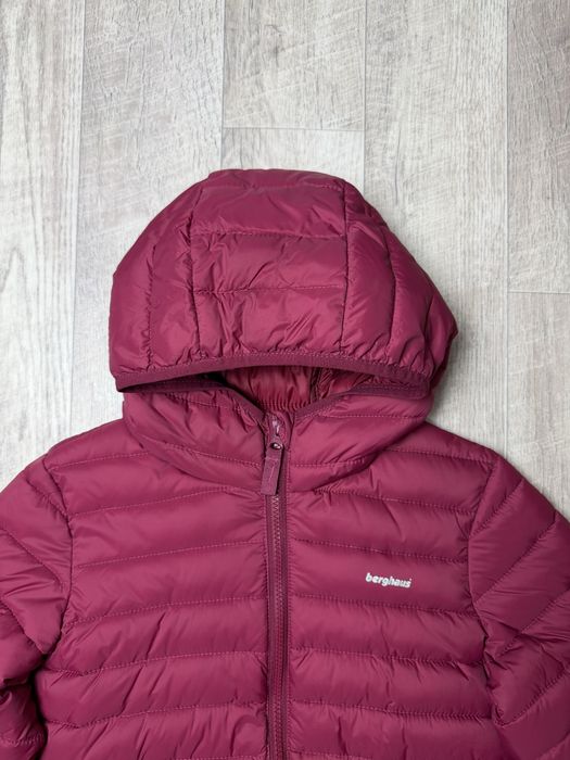 Микропуховик Berghaus размер М 9-10 детский оригинал куртка розовая