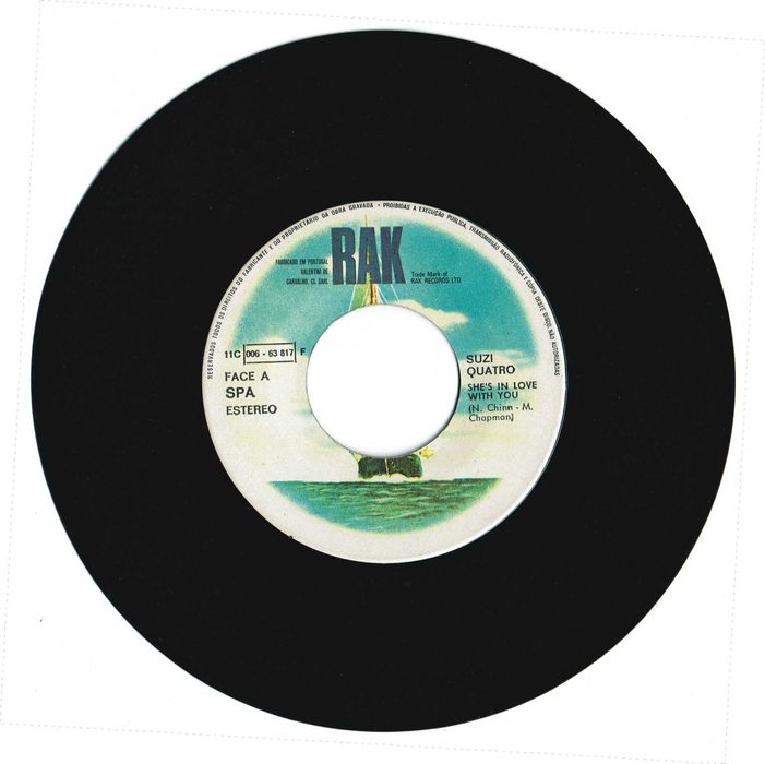 Suzi Quatro - She is in love with you -  vinil 45 Rpm