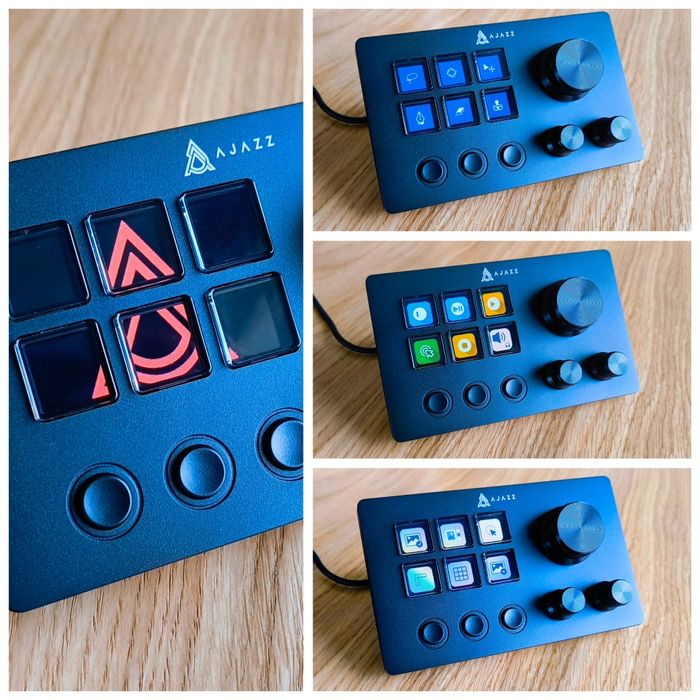 AJAZZ APK03 Stream Deck,  Button Box, makra, SimRacing, OBS,  klawisze