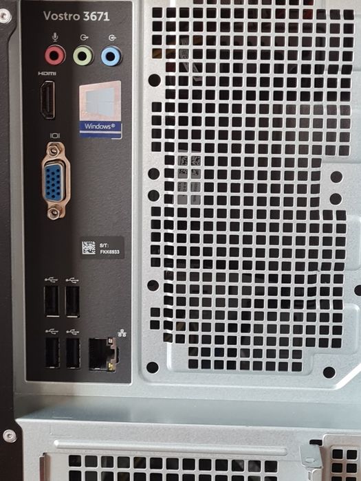 Dell Vostro 3671 i3 9th gen 3,6 GHz 8GB ram SSD 240gb Windows 11 Pro 6