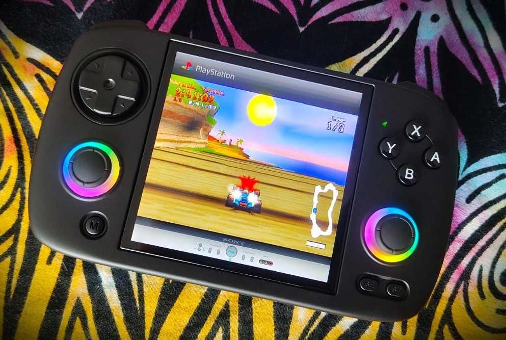 Anbernic RG CubeXX Retro konsola, emulator Game boy, Nintendo, PSP, R36S