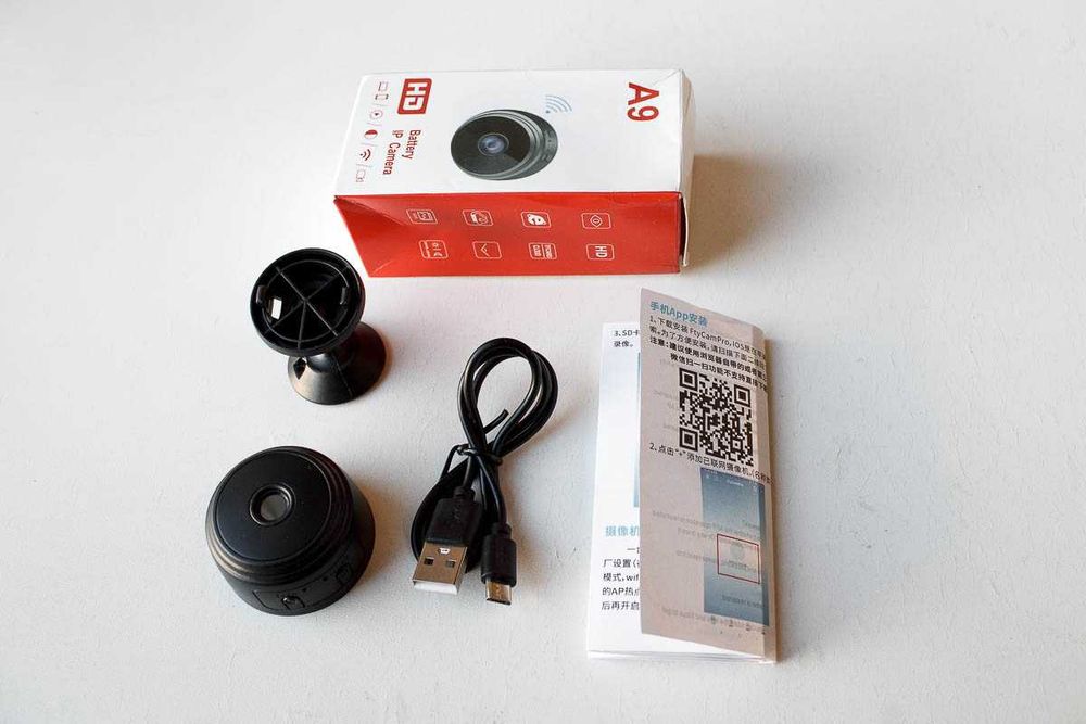 A9 WiFi мини камера видеонаблюдение