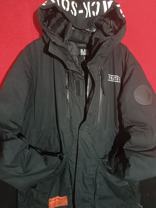 Мужская куртка парка бренд BLACK SAUL оригинал р,L