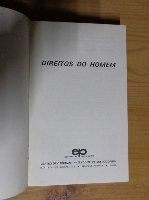 Livro - Direitos do Homem