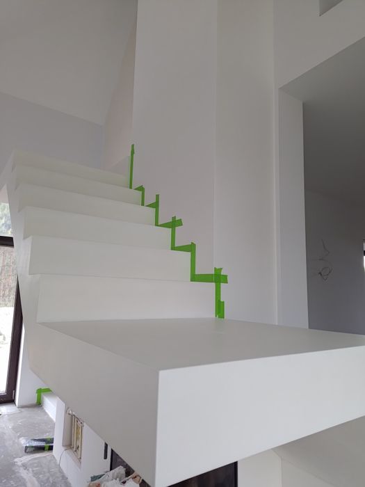 Mikrocement, mikrobeton, schody z mikrocementu