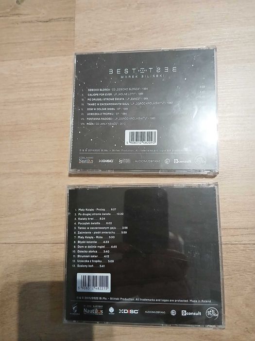 Marek Bilinski  dwie płyty cd