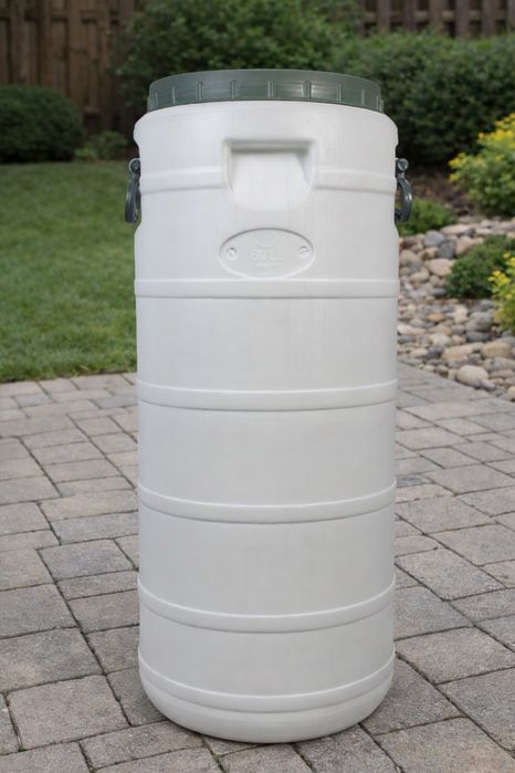 Харчова бочка бідон 60 л, для води, широка горловина.