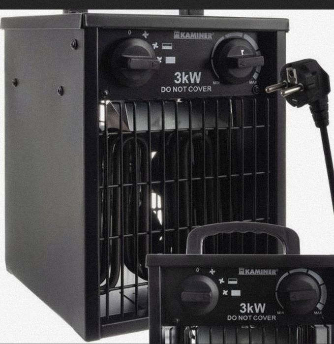 Тен 3000 вт Польща обігрівач тепловентилятор обогреватель