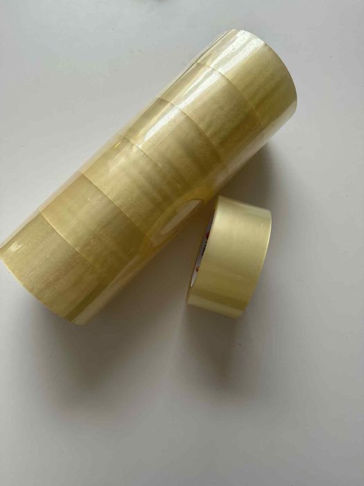 Taśma pakowa klejąca przezroczystka 6 rolek x 90 mb extra mocna