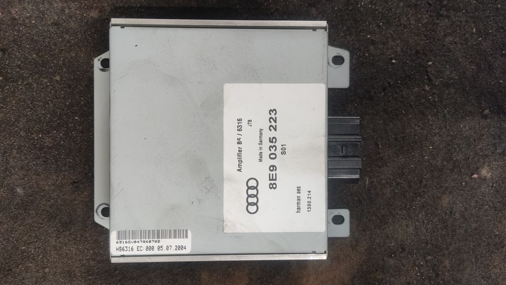 Wzmacniacz audio radia subwoofera audi a4 b6