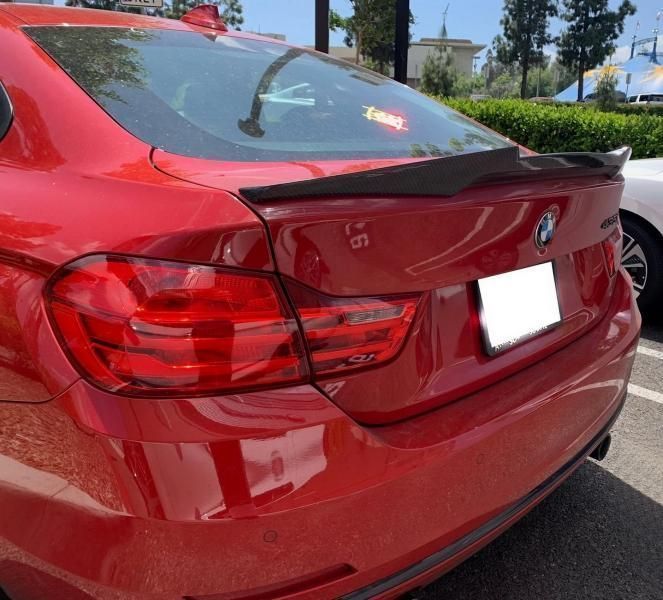Aileron Bmw Série 4 F32 Coupé (2013 a 2019) Look M4 Carbono