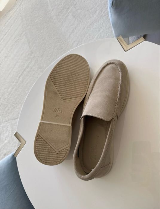 Mocassins Bege Zara