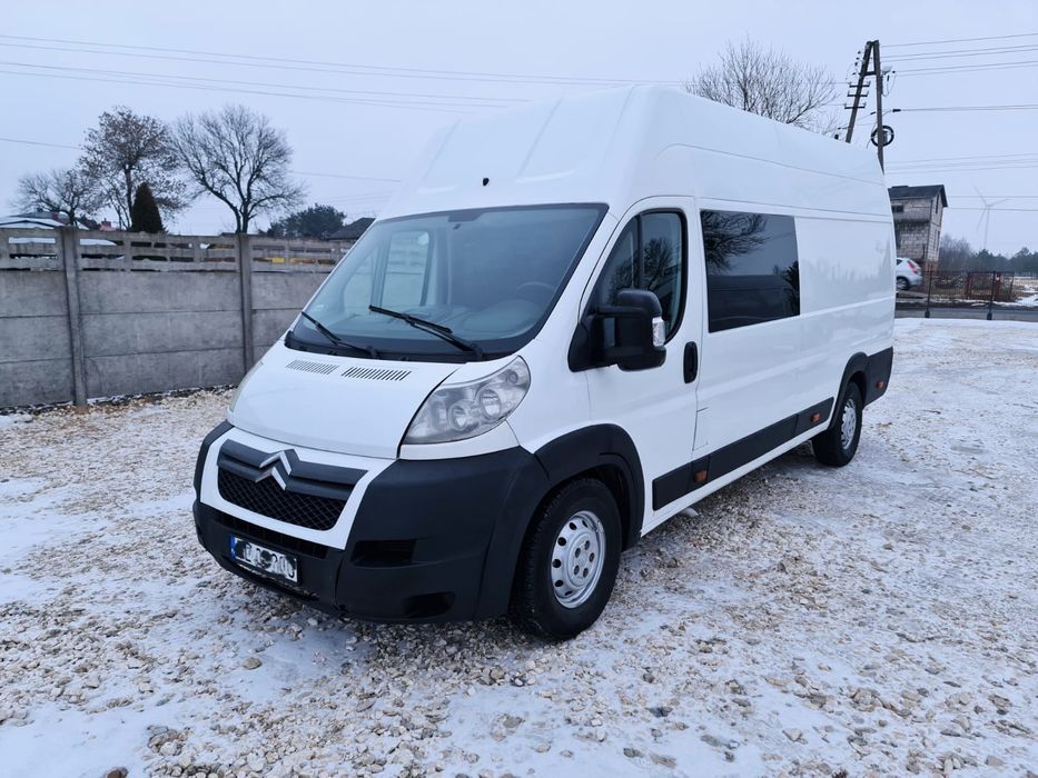 Citroen Jumper Maxi L4H3 6-osób 3.0 160 km Salon pl