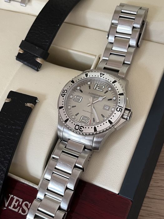 Zegarek longines hydroconquest silver !!!