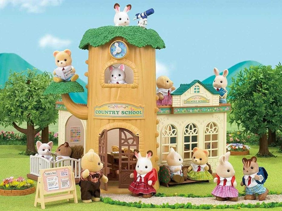 Ігровий набір Sylvanian Families Школа Дерево 5105 • Оригінал