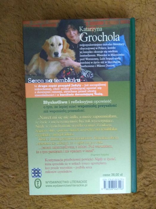 Dobra książka - Serce na temblaku Katarzyna Grochola (jak nowa)(A11)