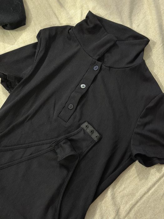 Body shein com gola Polo