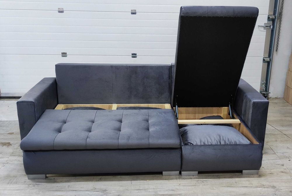 Narożnik BRUNO | Funkcja spania | od producenta