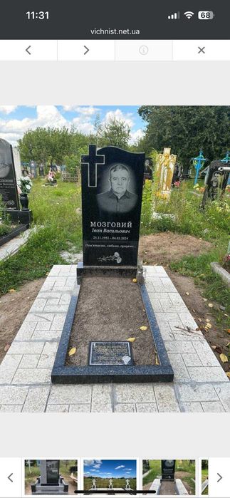 Памятник .гранітний від виробника